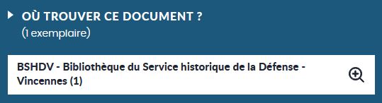 où trouver un exemplaire?