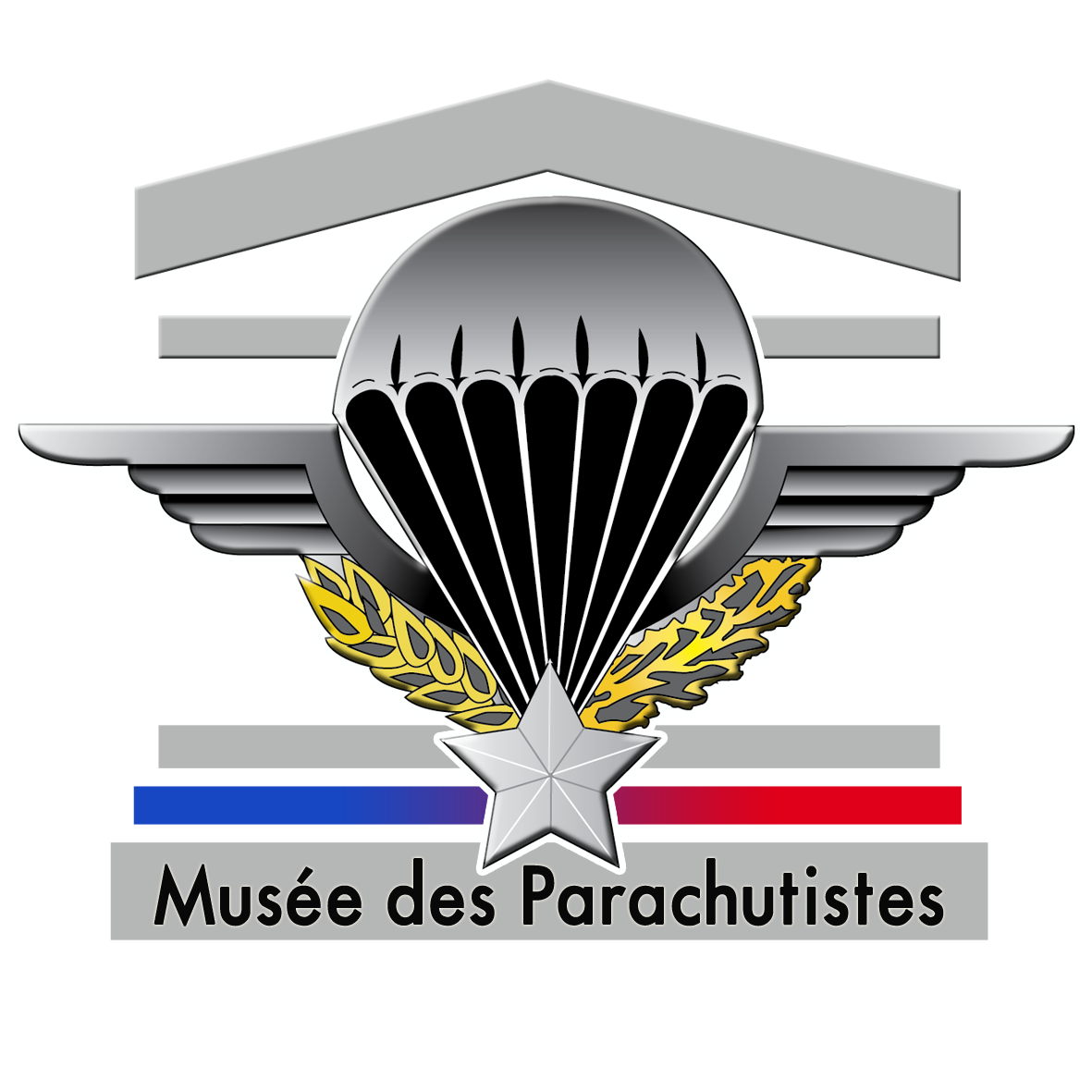 Logo du musée mémorial des parachutistes