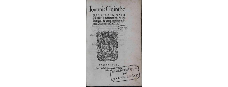 De balneis omnia quae extant apud Graecos, Latinos et Arabas de Petrus de Albano (1553).