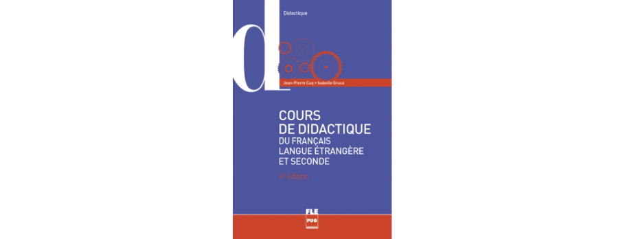 Couverture Cours de didactique du français langue étrangère et seconde 4e édition