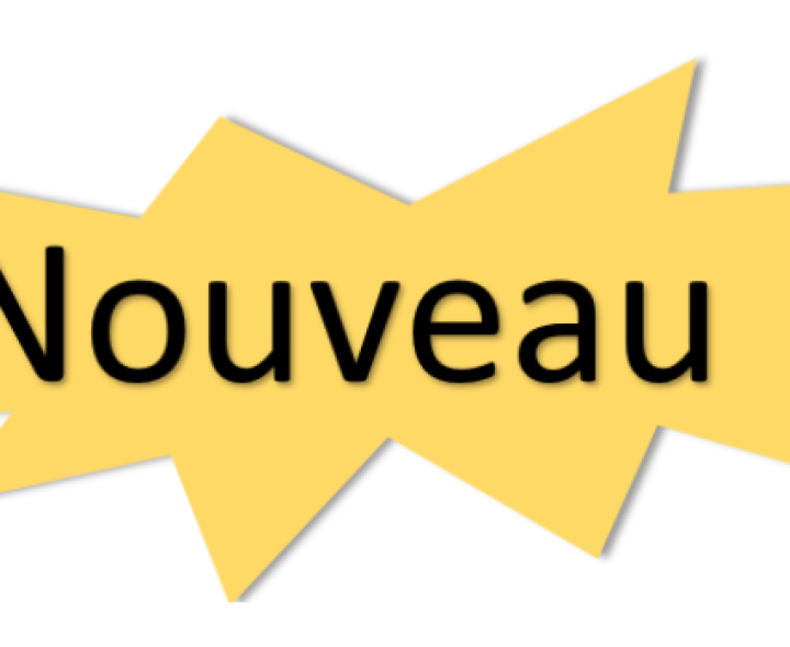 Image portant l'inscription "Nouveau"
